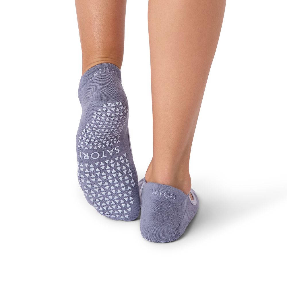 Satori Athletica - Aya Grip Socks - Shadow Luxe