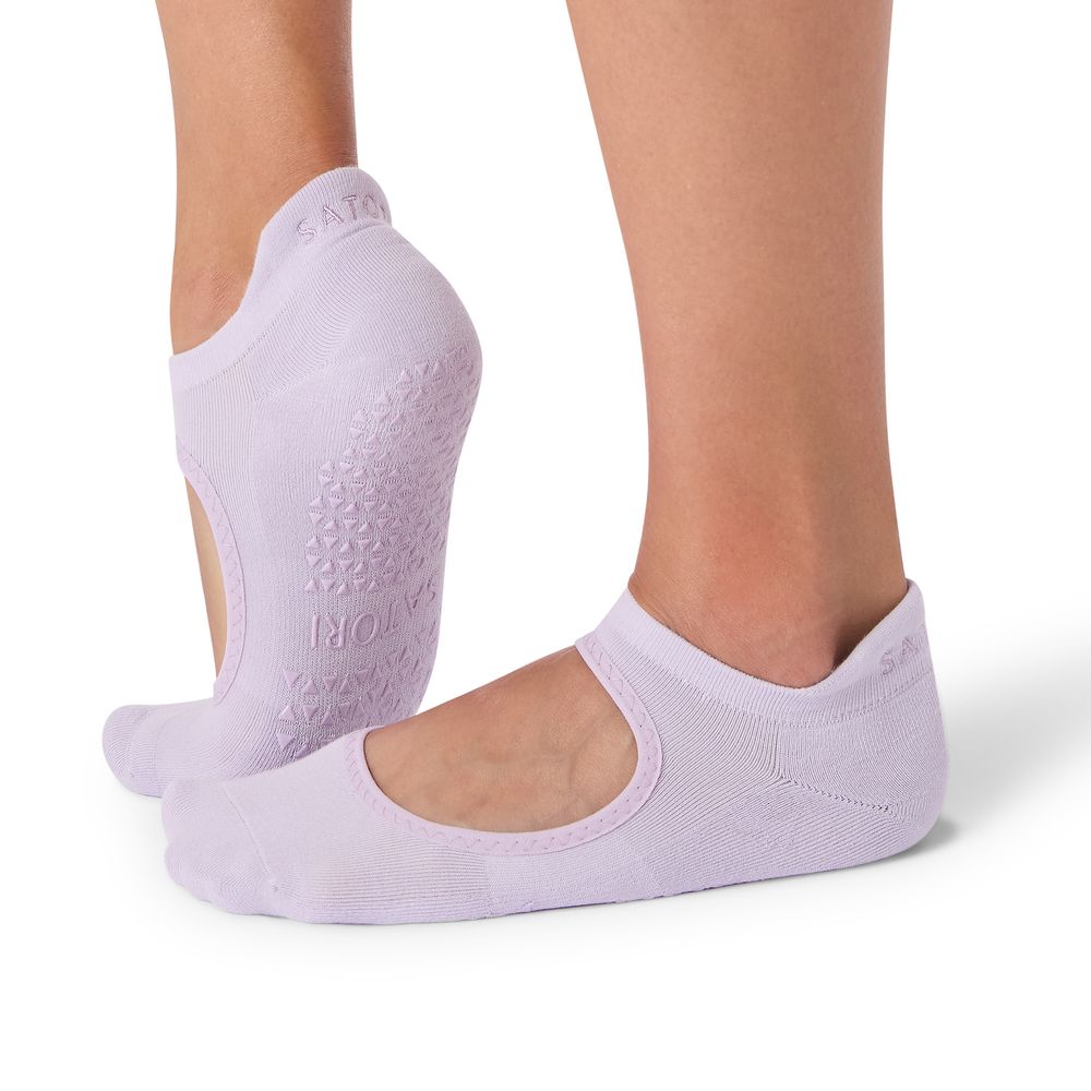 Satori Athletica - Aya Grip Socks - Wisteria