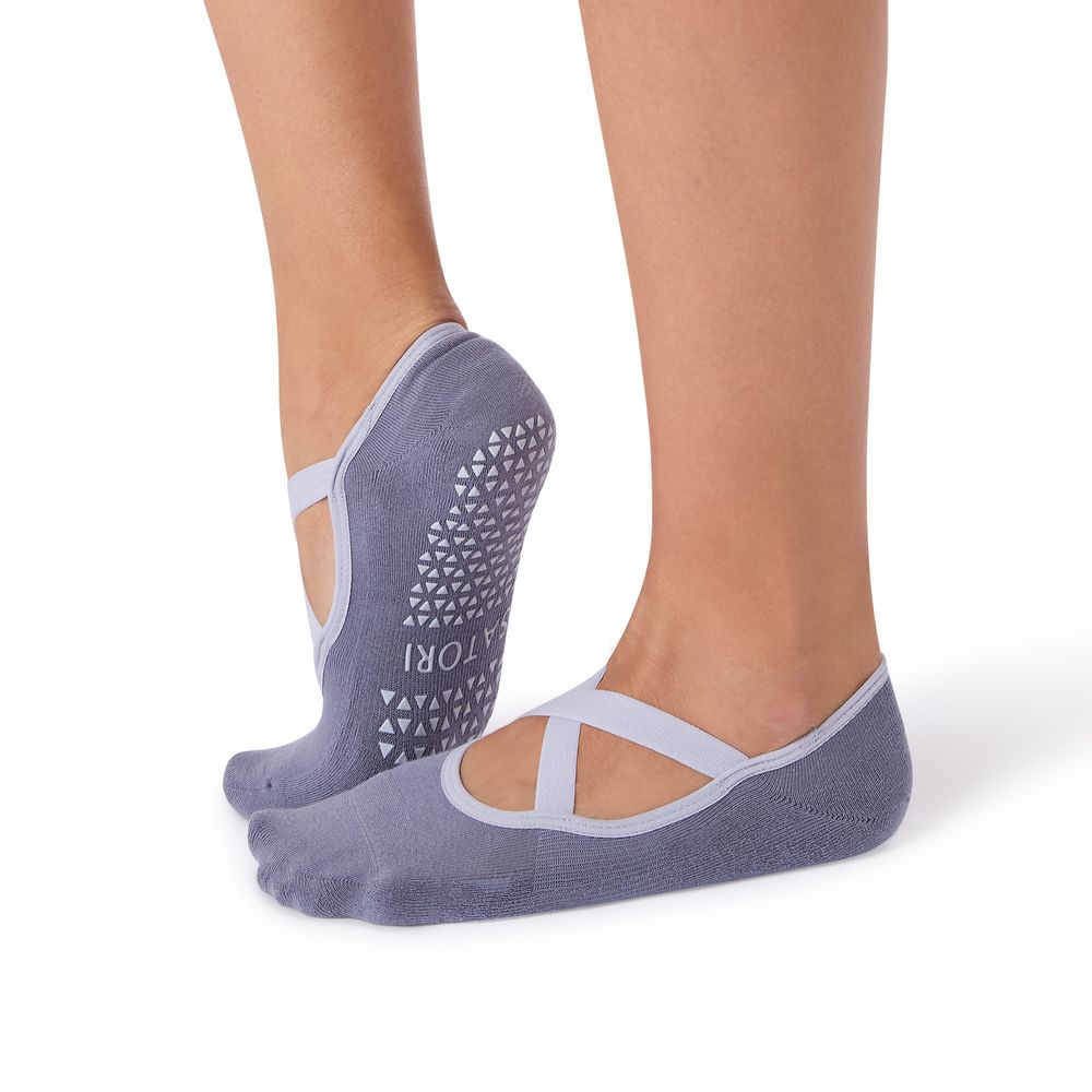 Satori Athletica - Naomi Grip Socks - Shadow Luxe