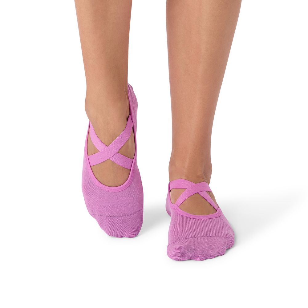 Satori Athletica - Naomi Grip Socks - Wild Orchid