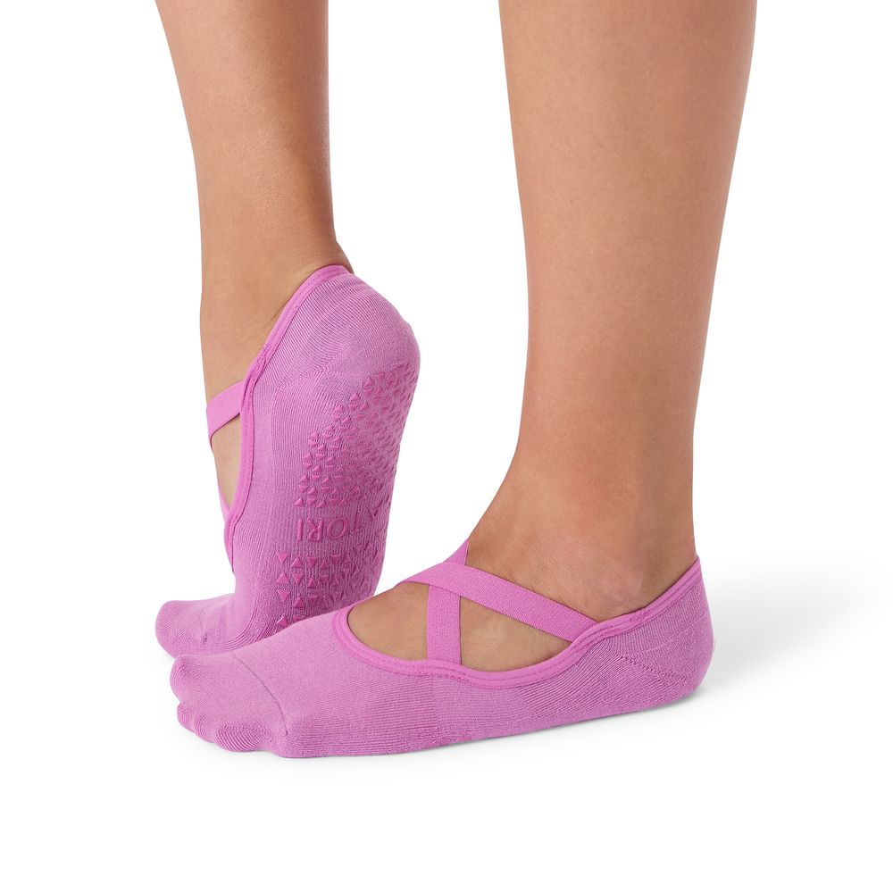 Satori Athletica - Naomi Grip Socks - Wild Orchid