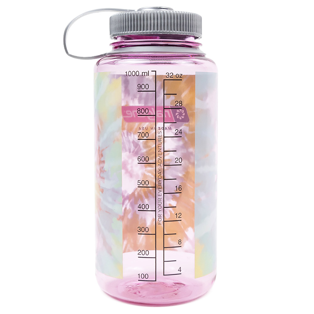 Nalgene - Wide Mouth Cosmo W/Platinum Tritan Renew Bottle - Tie-Dye - 1000ml