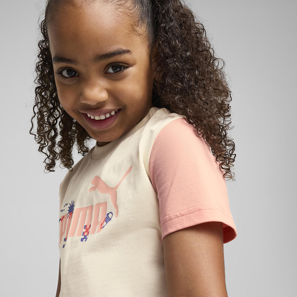 Puma Sandy Adventures Short Sleeve T-Shirt - Alpine Snow