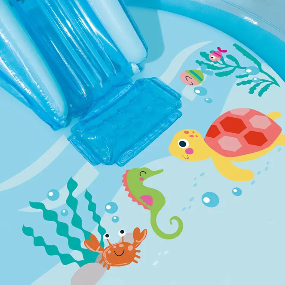 Intex - Under The Sea Play Center Inflatable Swimming Pool - Blue