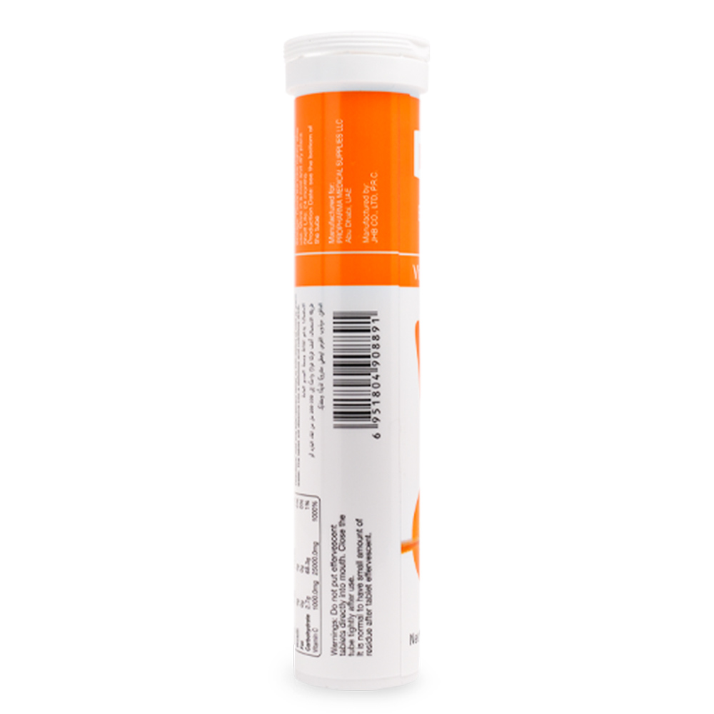 ProVita - Vitamin C 100 mg Effervescent Tablets - 20 Pcs