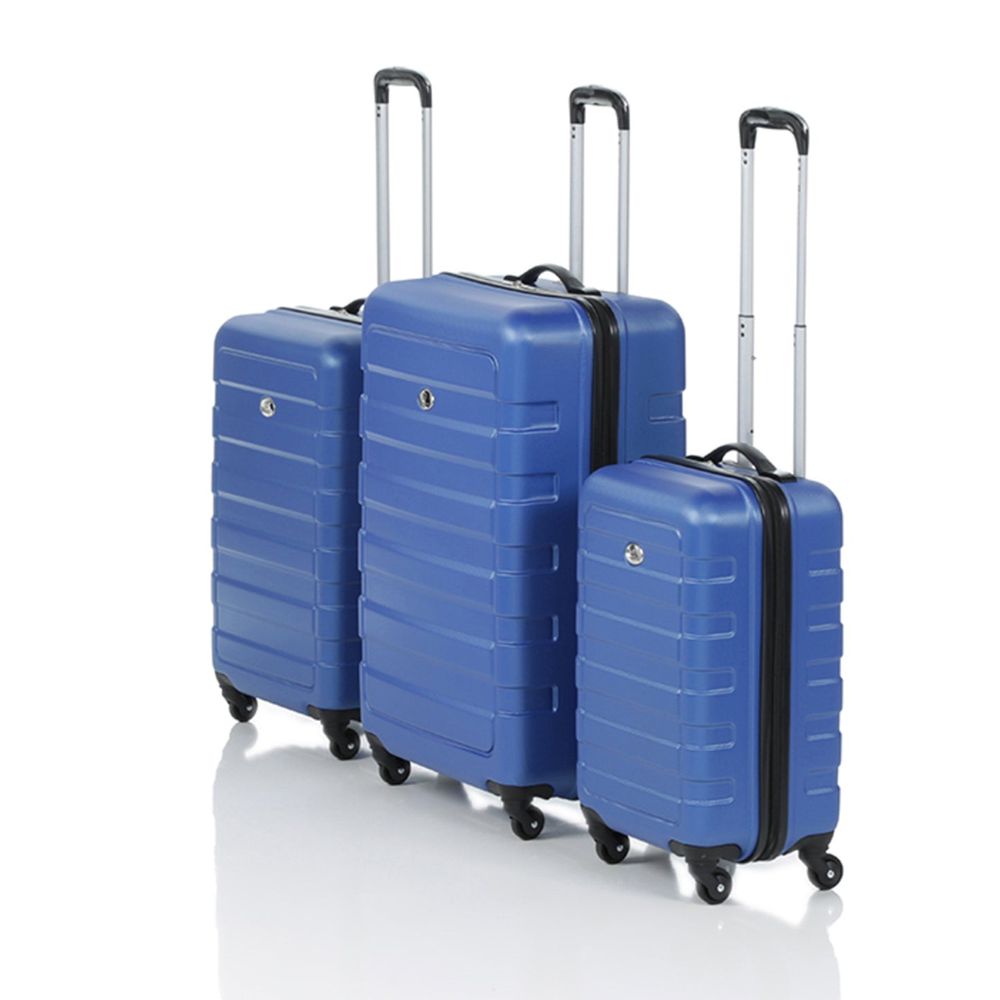 Outbound Hardside Spinner Luggage Set - Blue - Pack of 3