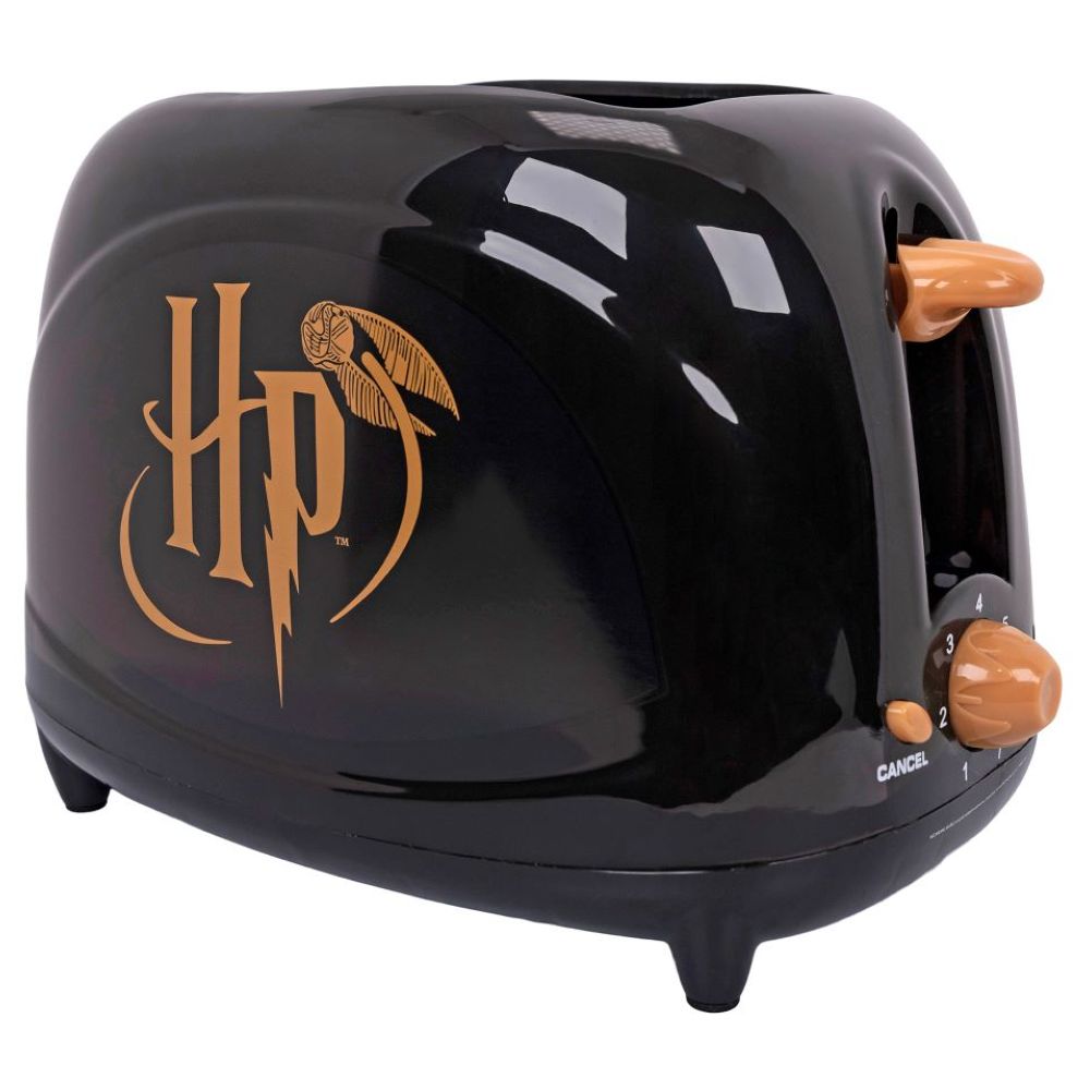 Uncanny Brands Harry Potter Icon Elite 2 Slice Toaster - Black