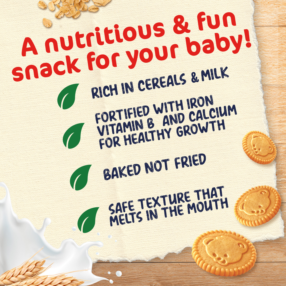 Nestle CERELAC Nutribiscuit Original Bag 180g