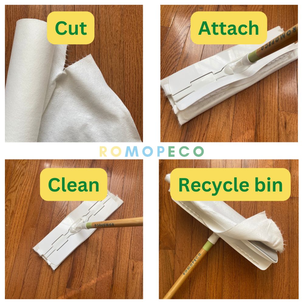 Romopeco - Eco-Friendly Disposable Cloth - 120pcs