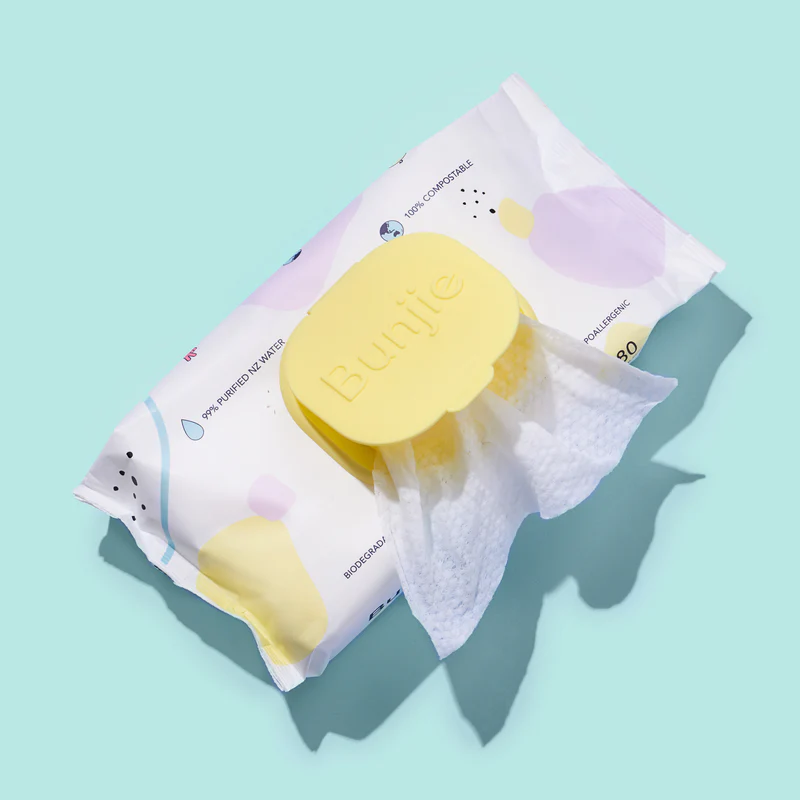 Bunjie - Probiotic Baby Wipes - Pack of 3 - 240pcs