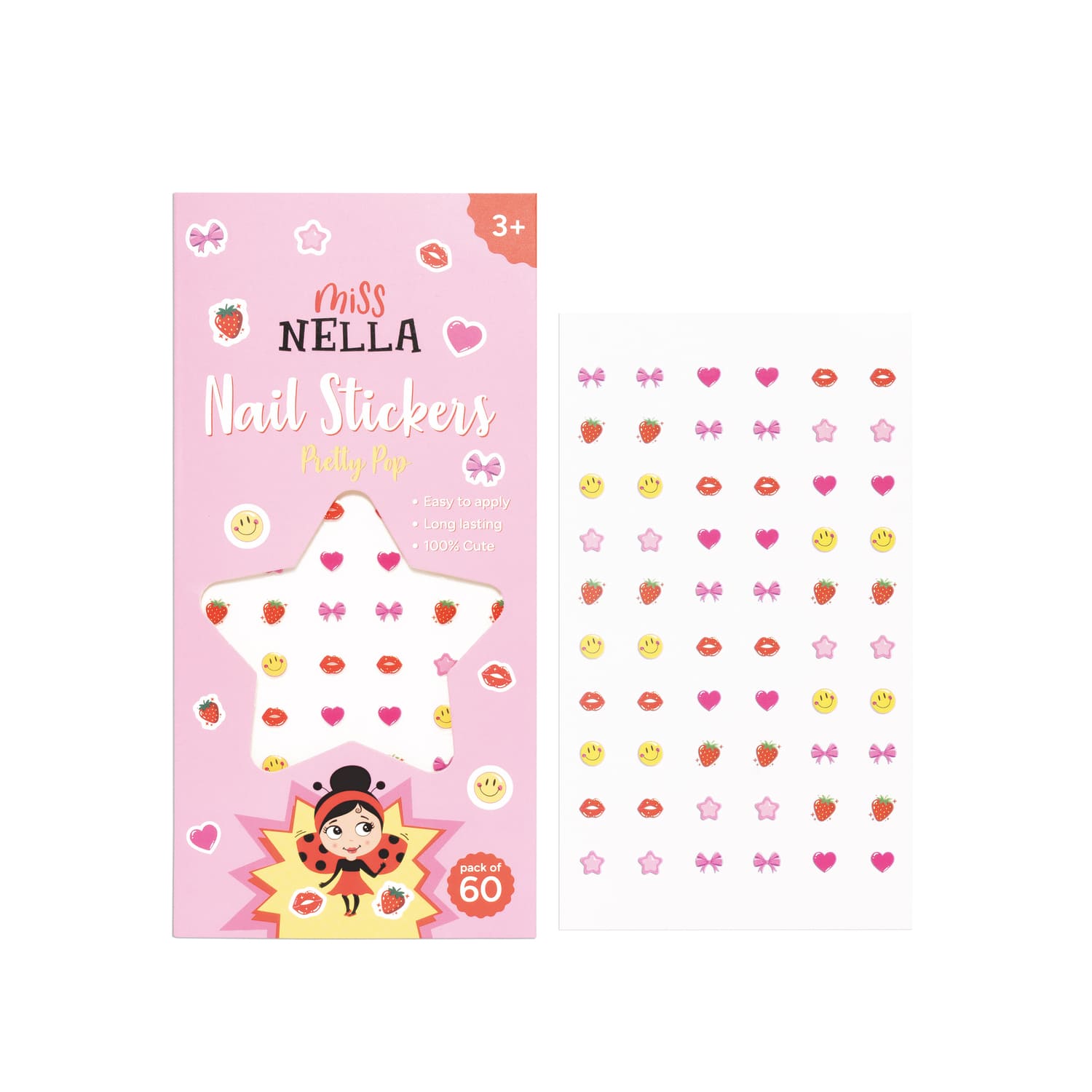 Miss Nella - Goldie Boldie Playful Make-up Bag Set - 6 Pc Set