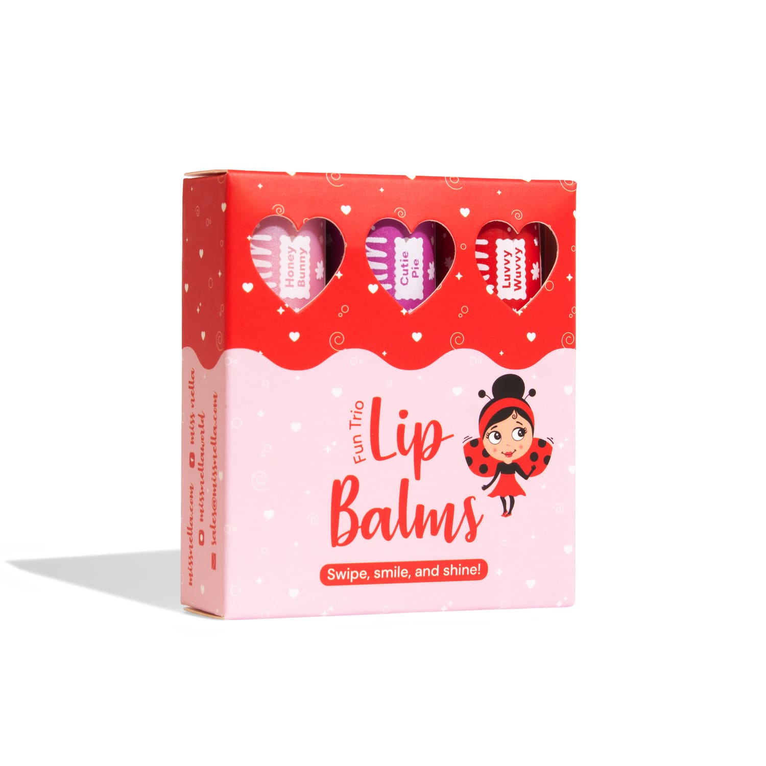 Miss Nella - Fun Trio Lip Balm