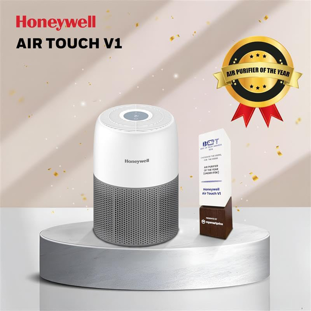 Honeywell - Air Touch V1 Home Air Purifier - White