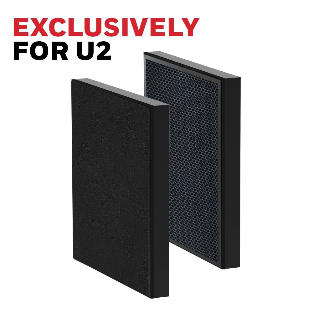 Honeywell - Air Touch U2 Compound Cold Catalyst Air Purifier Filter - Black