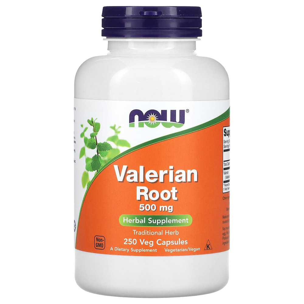 Now - Valerian Root 500mg Veg Capsules - 250's