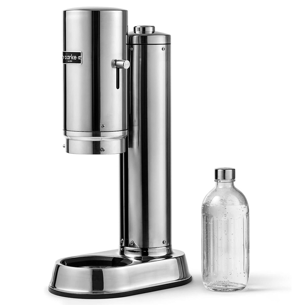 Aarke Carbonator Pro With Glass Bottle - Steel