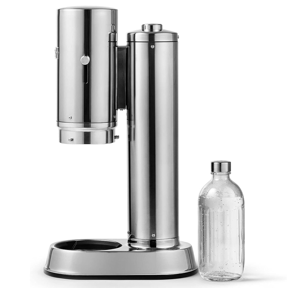 Aarke Carbonator Pro With Glass Bottle - Steel