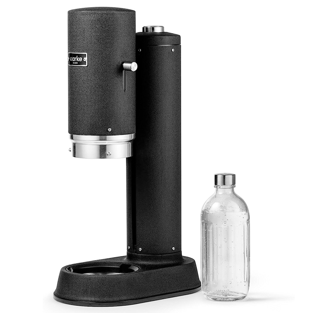 Aarke Carbonator Pro With Glass Bottle - Matte Black