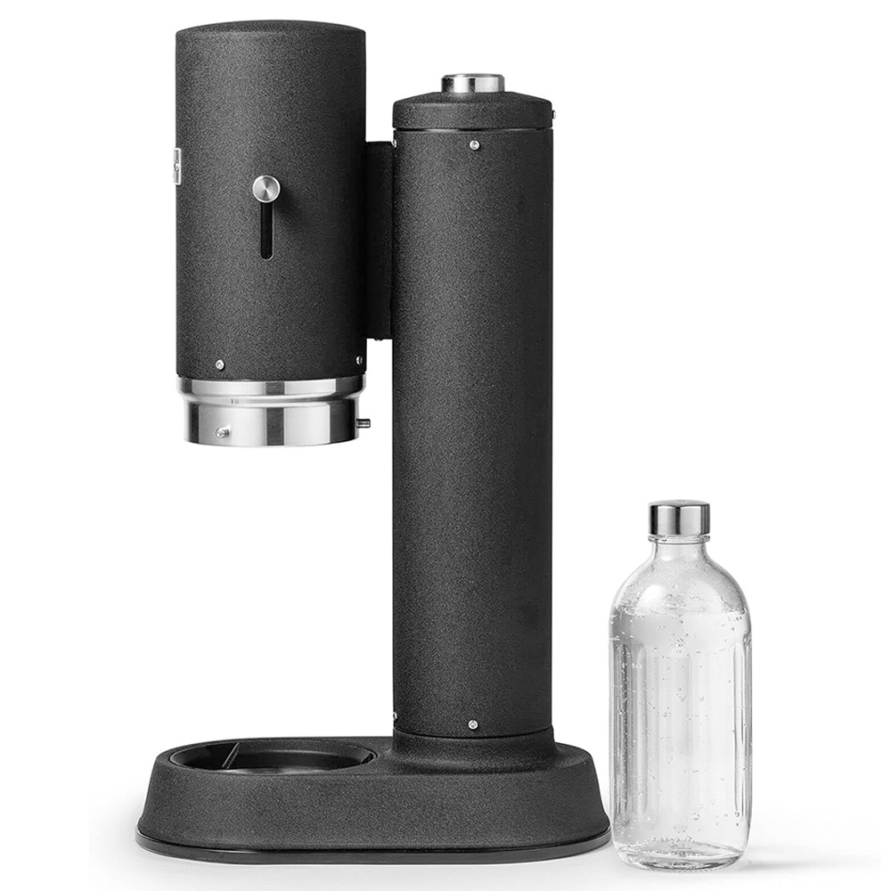 Aarke Carbonator Pro With Glass Bottle - Matte Black