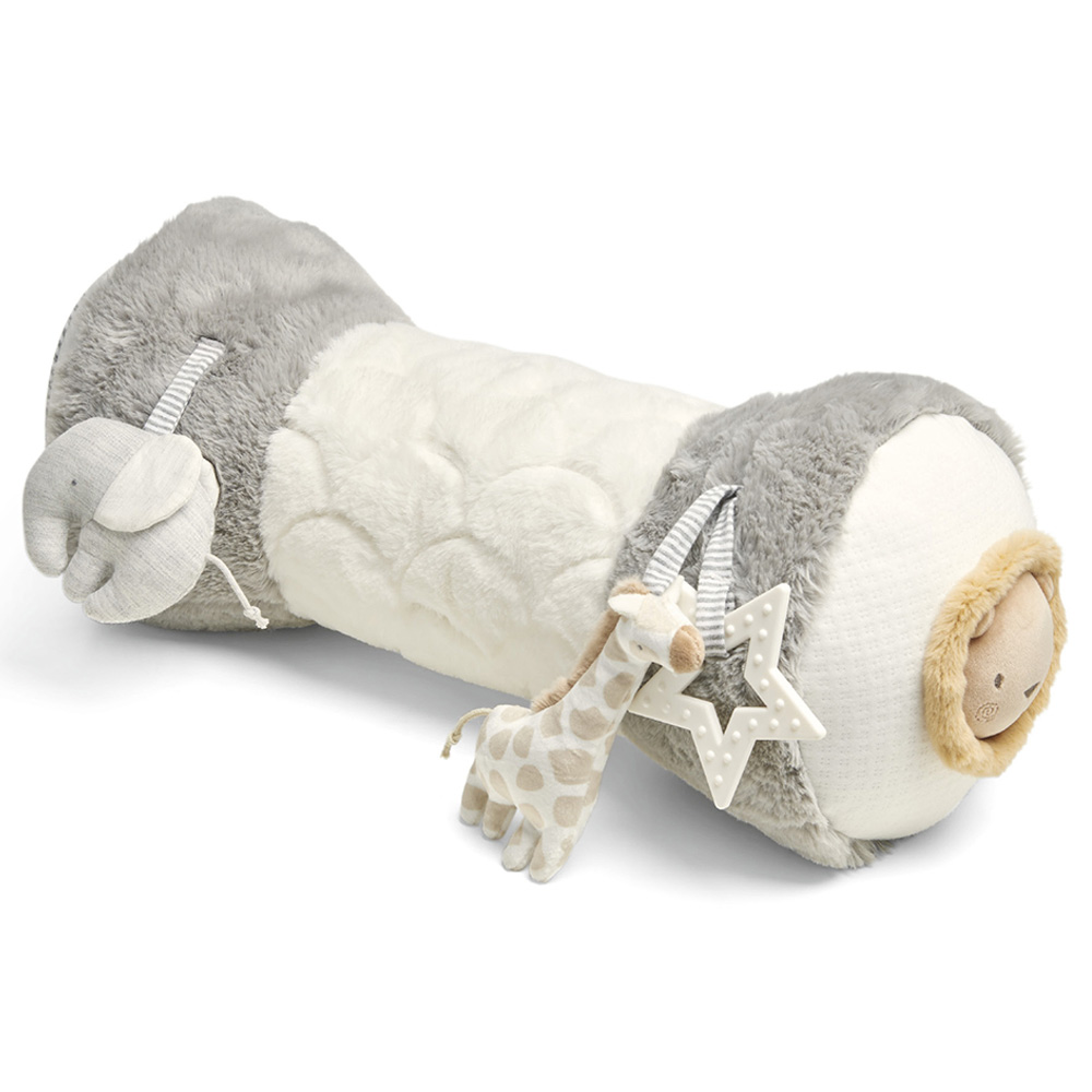 Mamas & Papas - Welcome to the World Elephant Tummy Time Roll - Grey