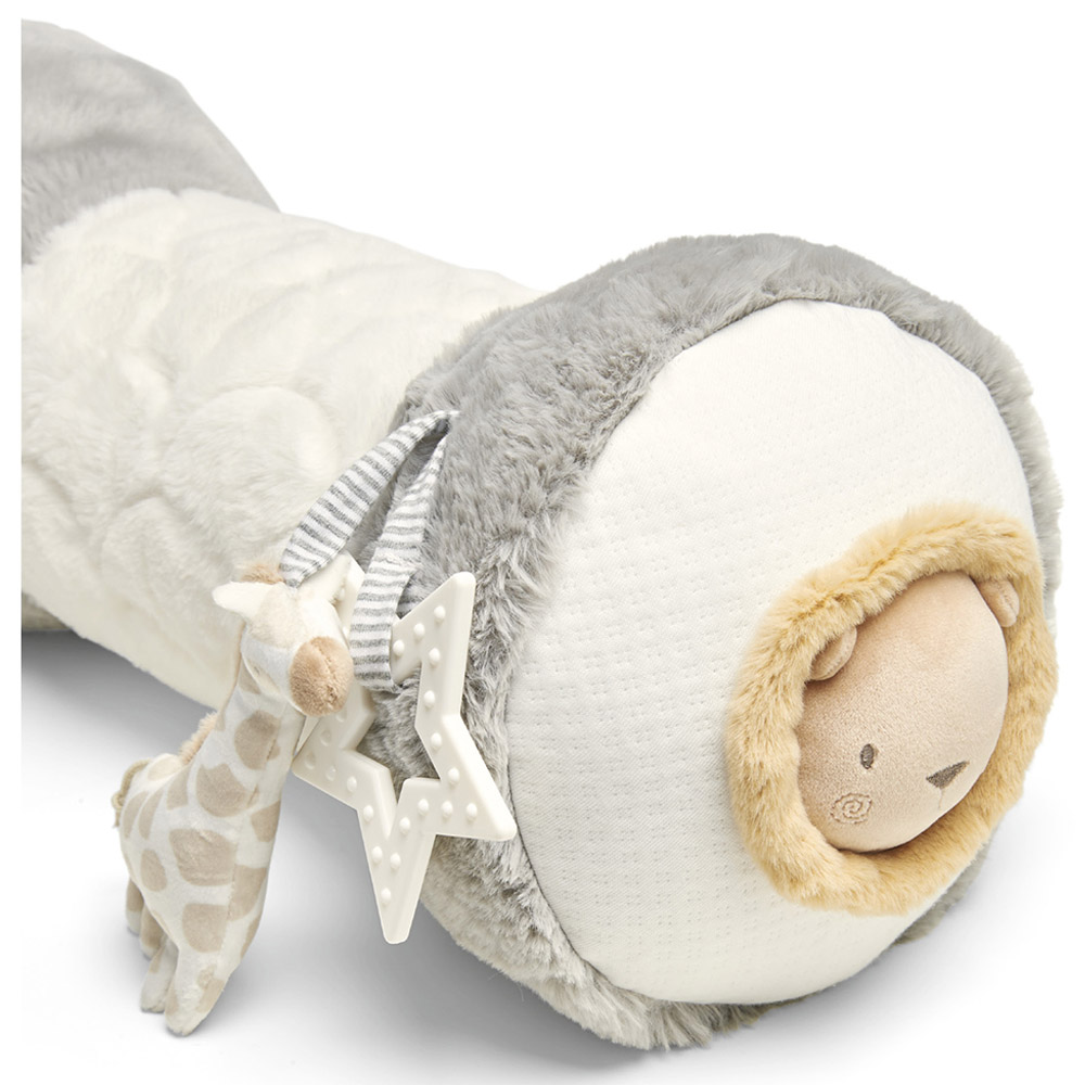Mamas & Papas - Welcome to the World Elephant Tummy Time Roll - Grey