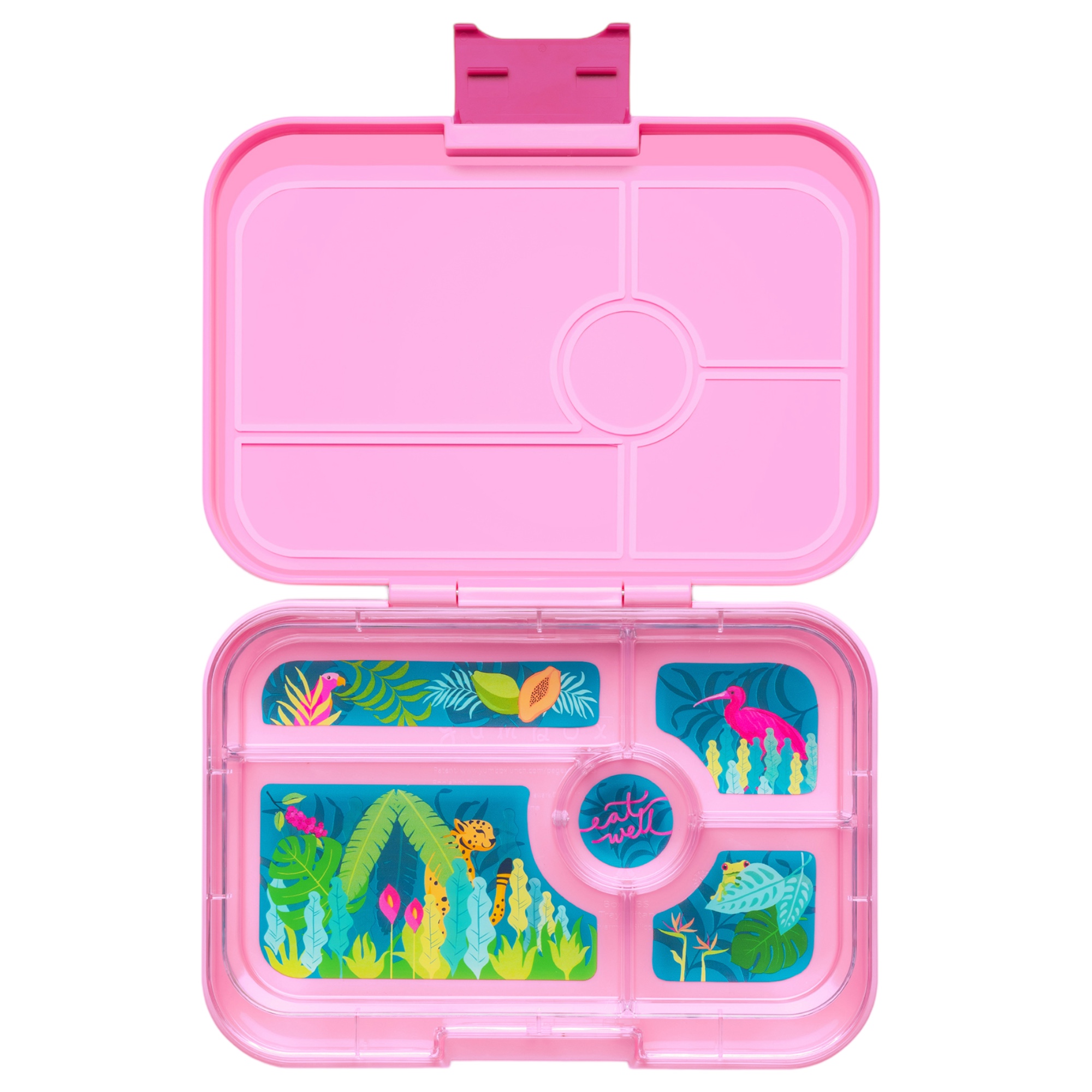 Yumbox - Capri Pink Jungle - Pastel - Tapas 5c