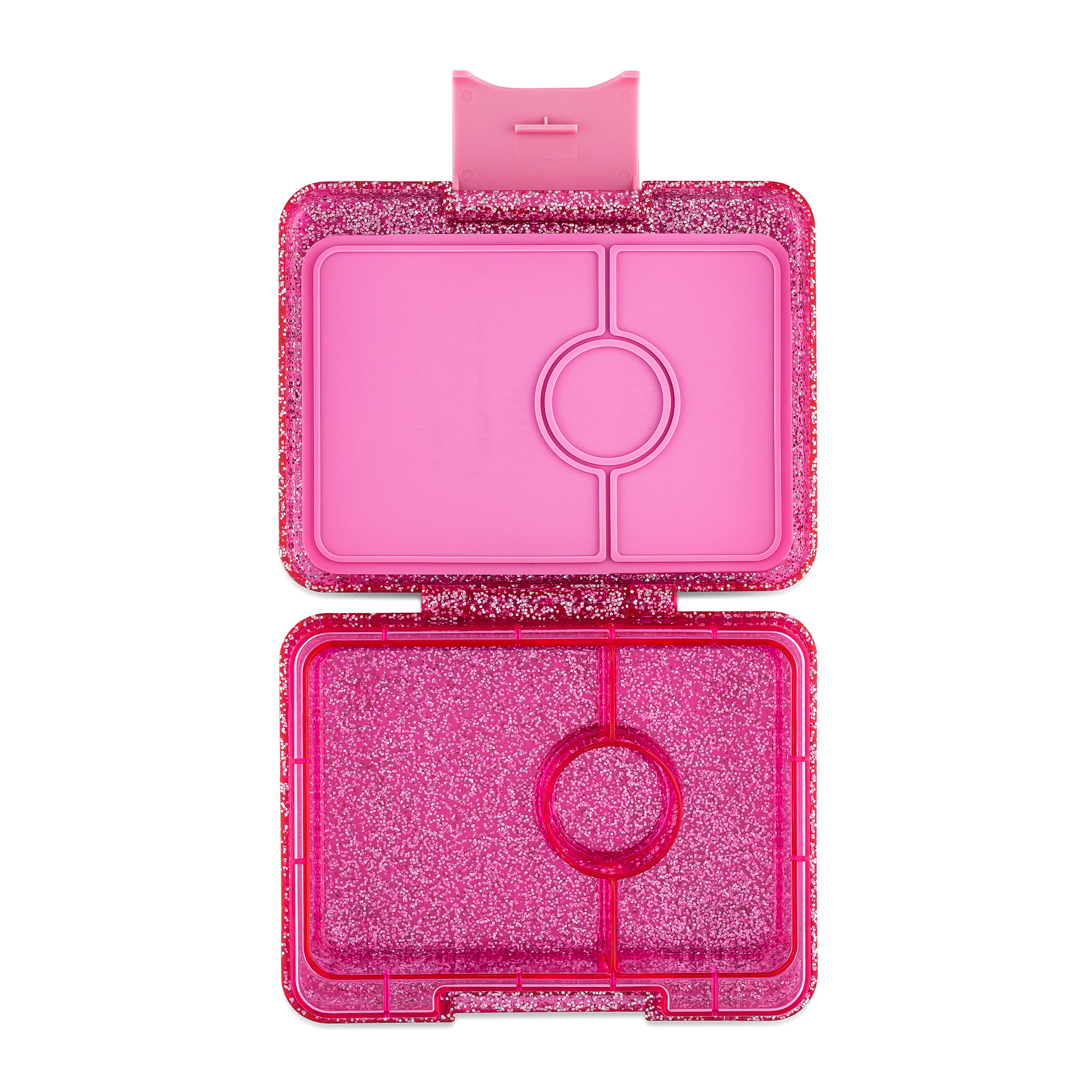 Yumbox - Sparkle - Glitter Clear Snack - Pink