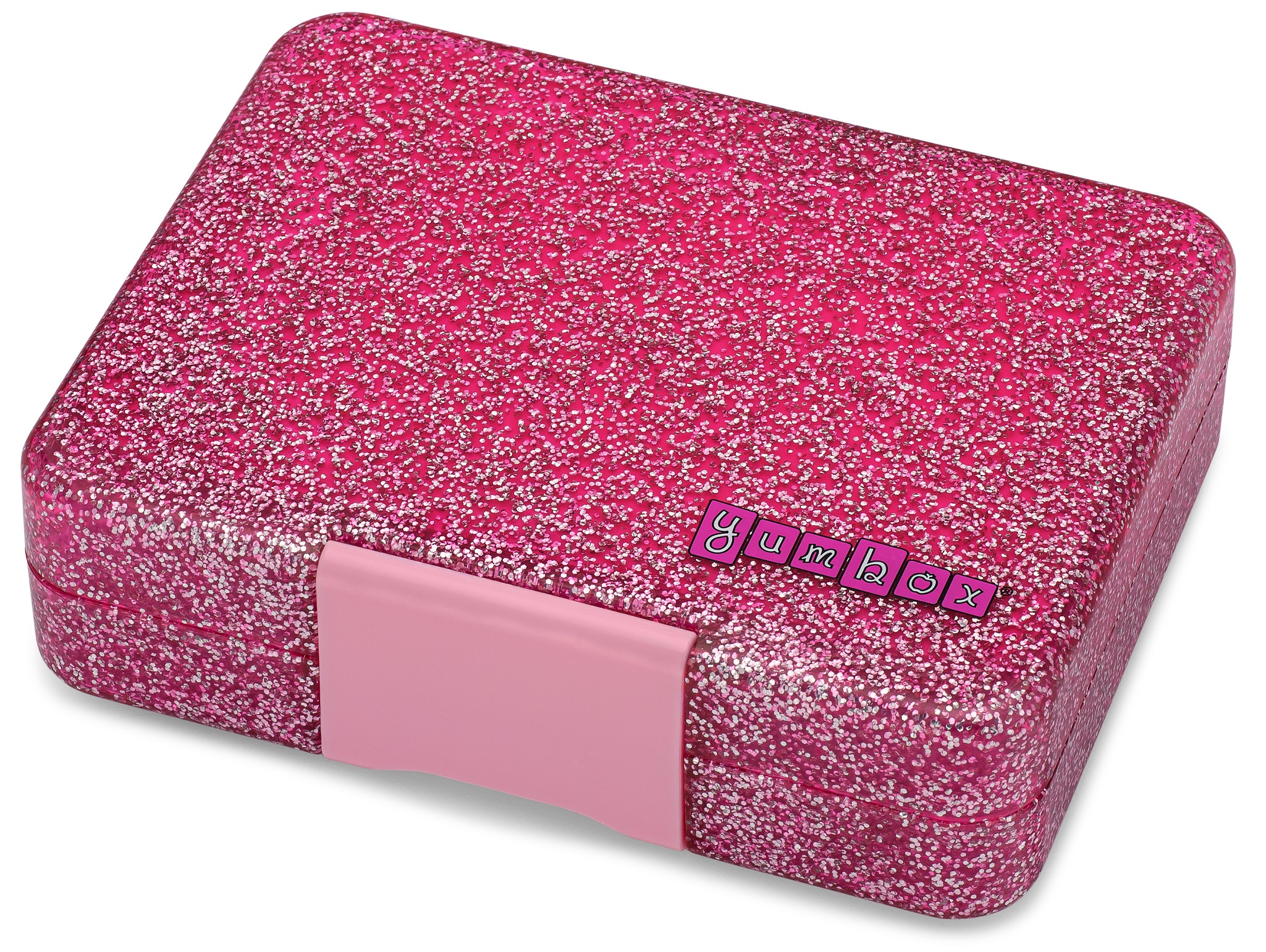 Yumbox - Sparkle - Glitter Clear Snack - Pink