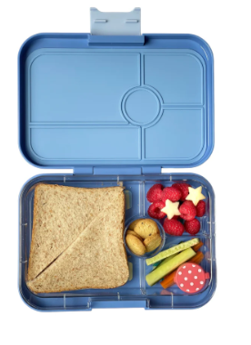 Yumbox - Tapas Bento Lunch Box With 4 Compartments - Hazy Blue Panther