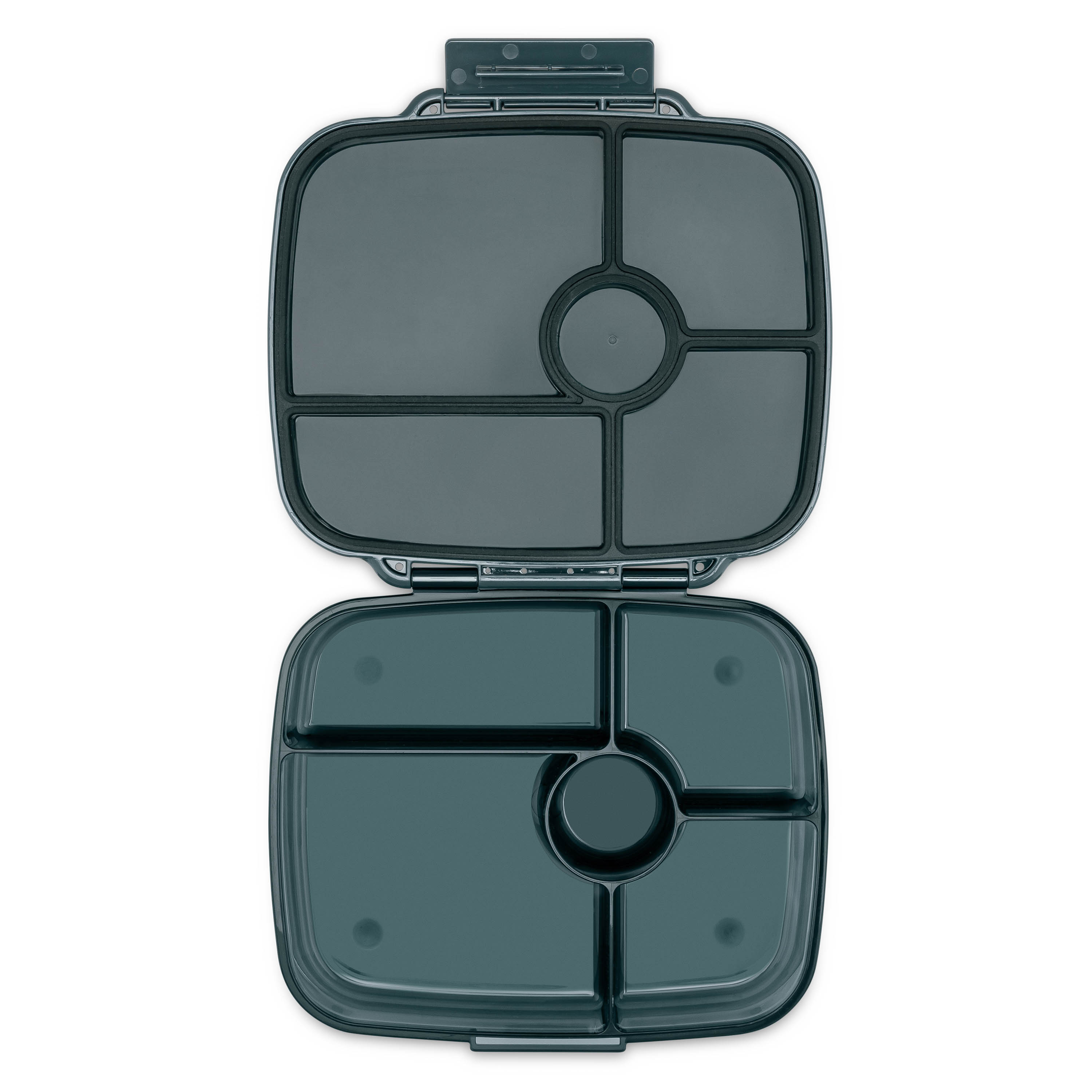 Yumbox - Go 5 Compartment Bento Lunch Box - Berlin Charcoal Grey