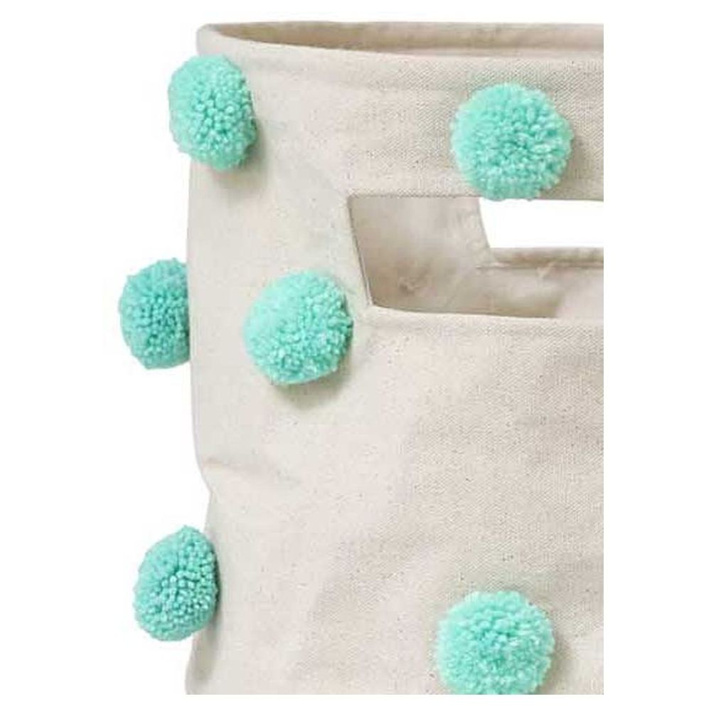 Mi Dulce An'ya - Pompom Rectangular Storage Basket