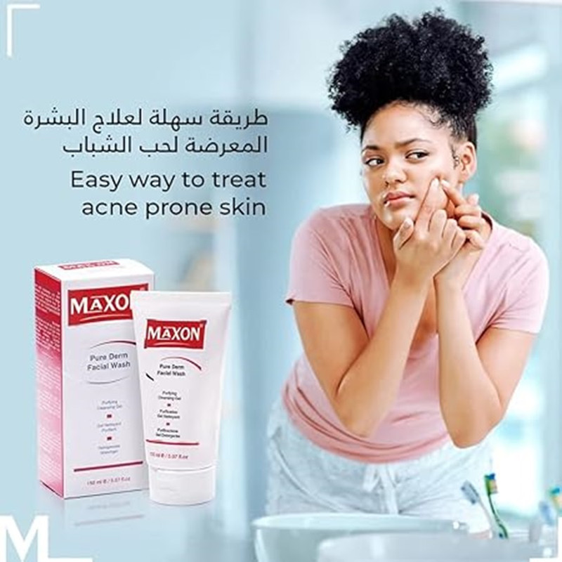 Max-On - Pure Derm Facial Wash 150ml
