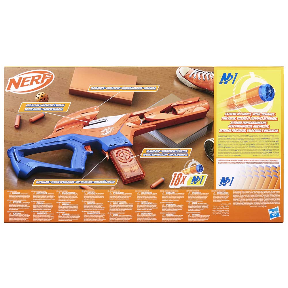 Nerf - N Series Pinpoint Dart Blaster With N1 Darts - 19 Pcs