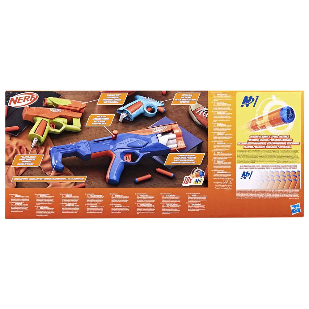 Nerf - N Series Blasters Gear Up Pack With N1 Darts - 21 Pcs