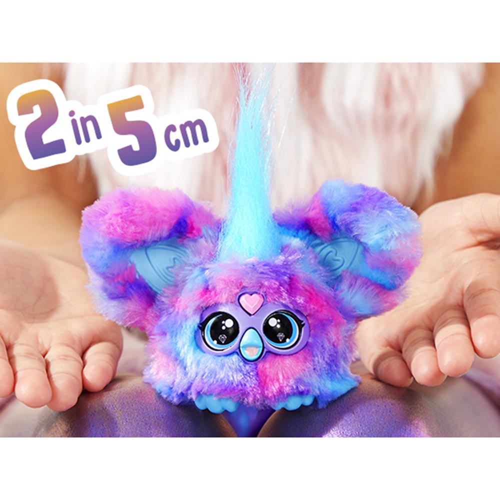 Furby - Luv-Lee Electronic Plush Toy With Sounds - Purple/Blue 