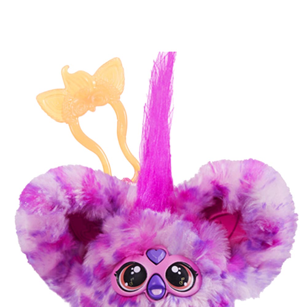 Furby - Hip-Bop Electronic Plush Toy With Sounds - Pink/Purple