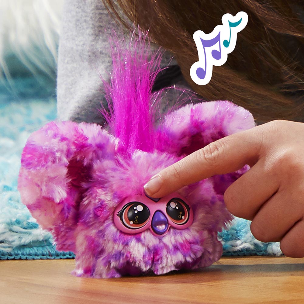 Furby - Hip-Bop Electronic Plush Toy With Sounds - Pink/Purple
