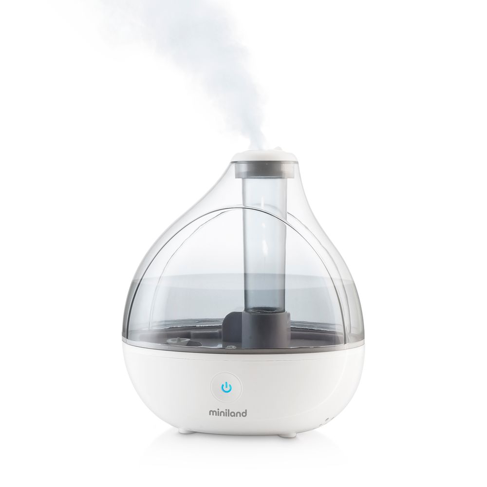 Miniland - Humidrop Ultrasonic Humidifier And Ionizer - White