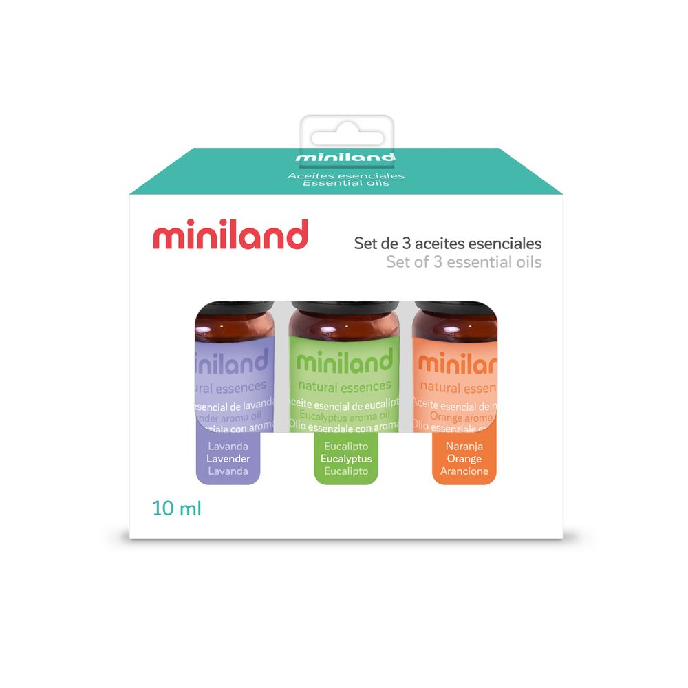 Miniland - Natural Essence Oil - 3 Pc Set
