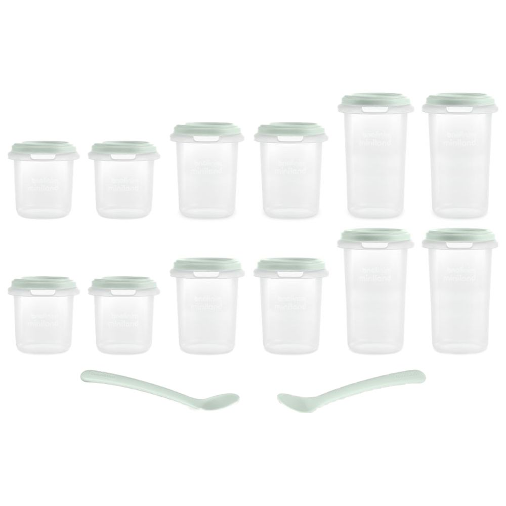 Miniland - Hermisized Airtight Containers - 12 Pc Set