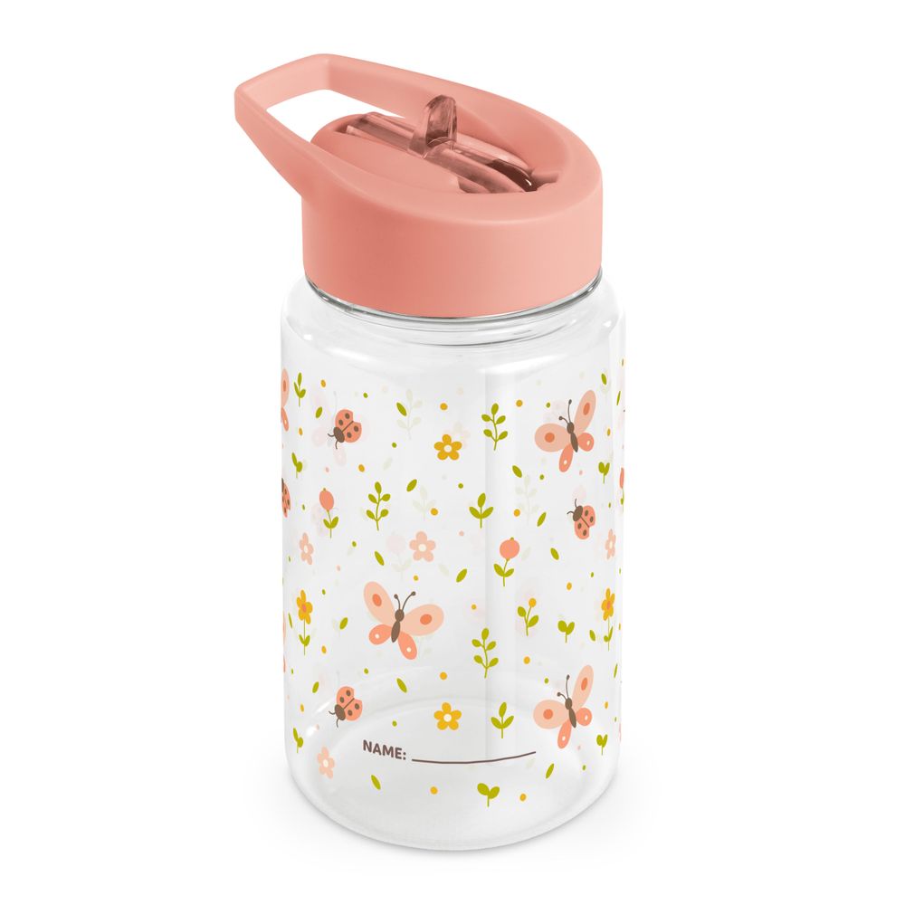 Miniland - Kiddie Butterfly Bottle - Pink - 500 ml