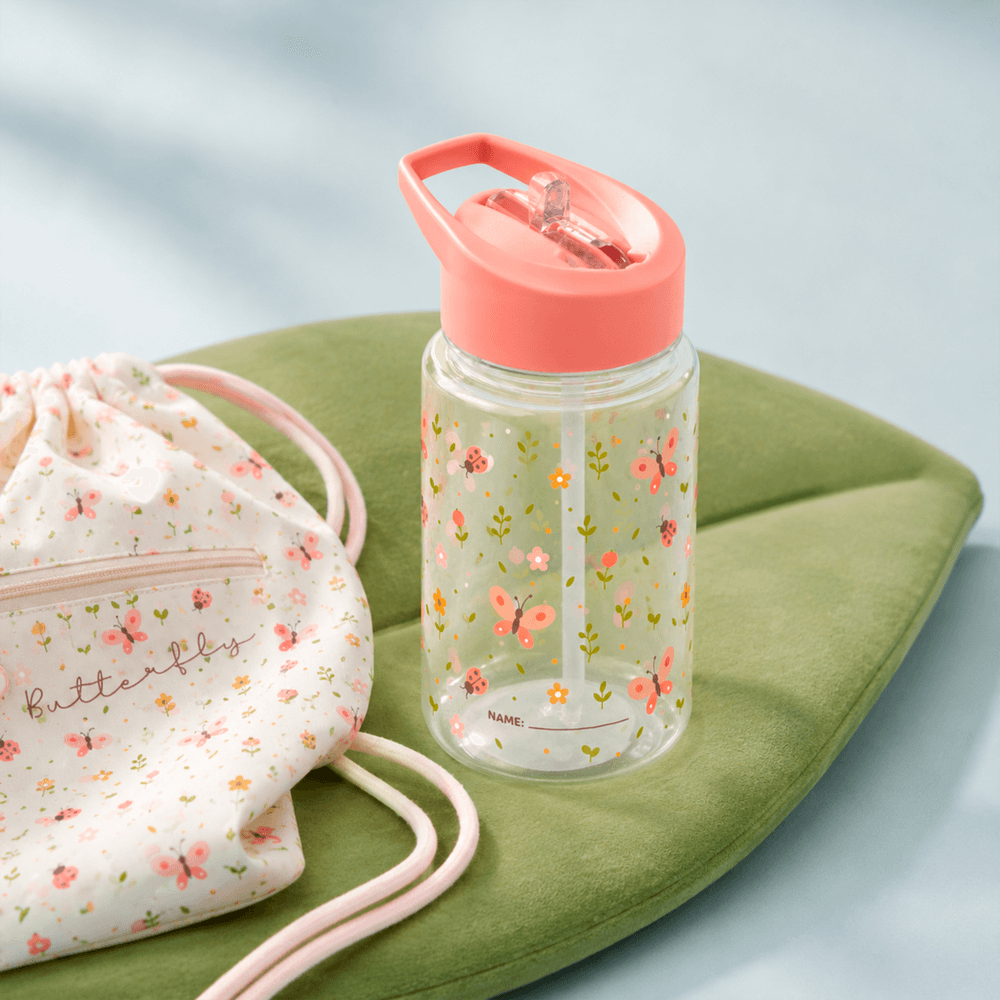 Miniland - Kiddie Butterfly Bottle - Pink - 500 ml