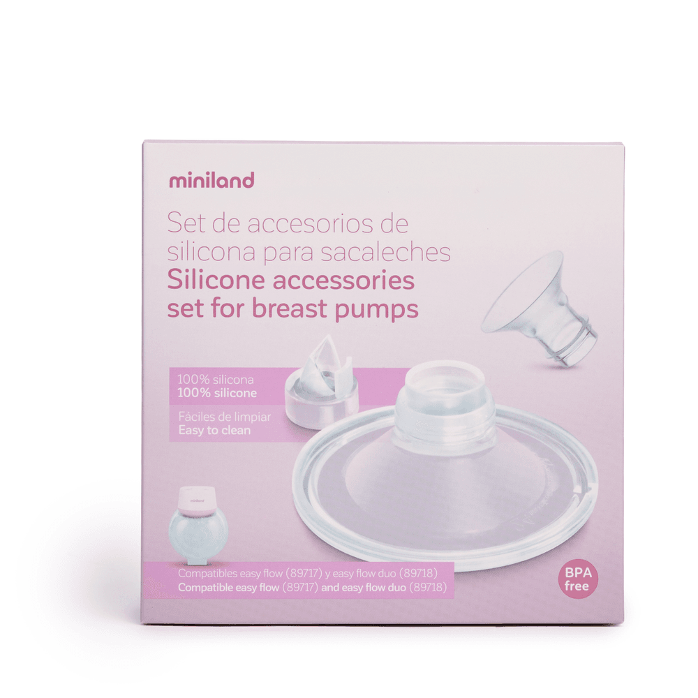 Miniland - Easy Flow Breast Pump Spare Parts - Clear