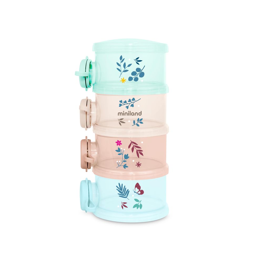 Miniland - On The Go Dreamland Powdered Milk Dispenser - Multicolor