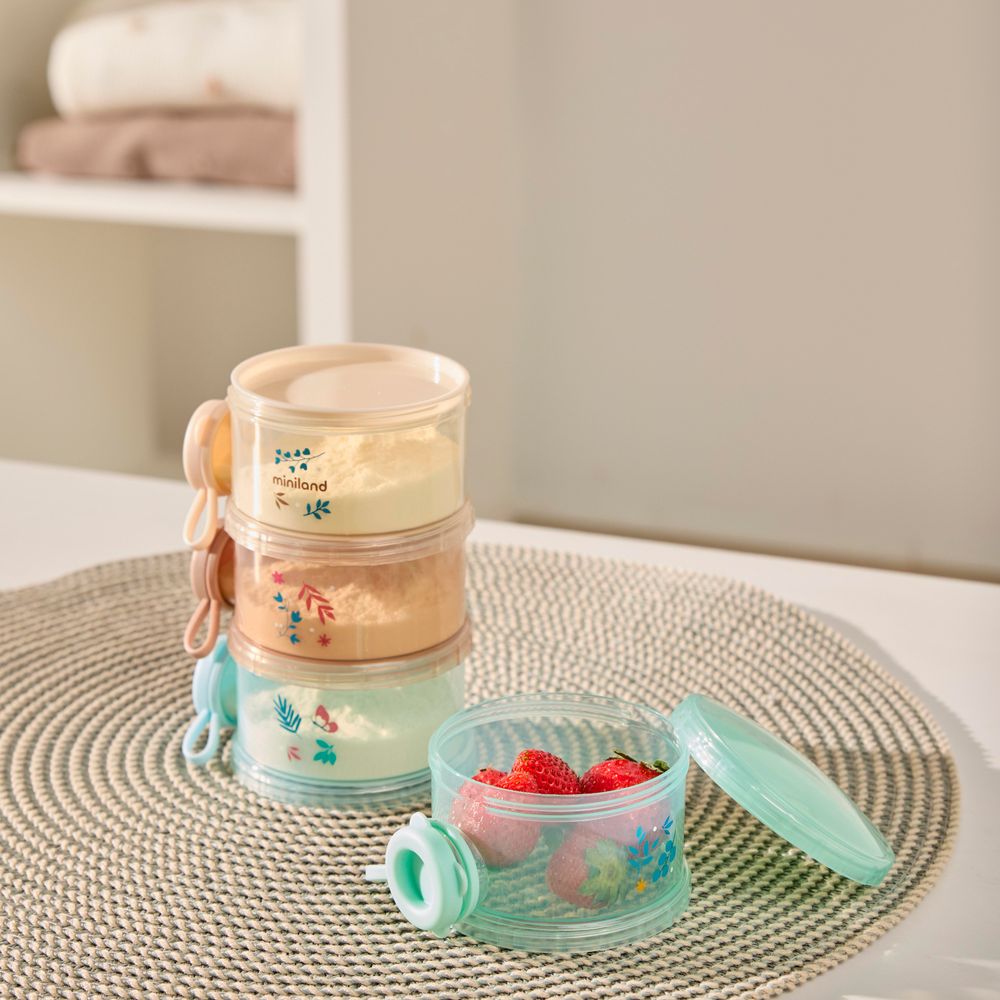 Miniland - On The Go Dreamland Powdered Milk Dispenser - Multicolor