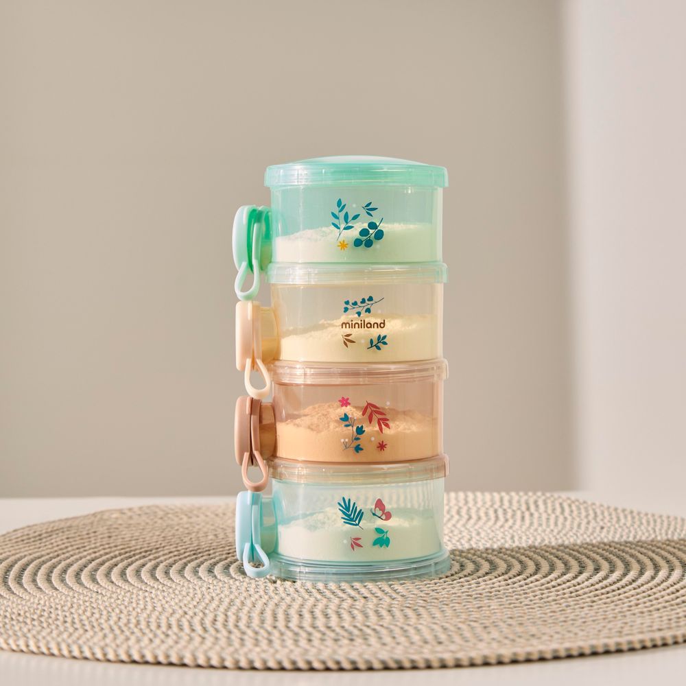 Miniland - On The Go Dreamland Powdered Milk Dispenser - Multicolor