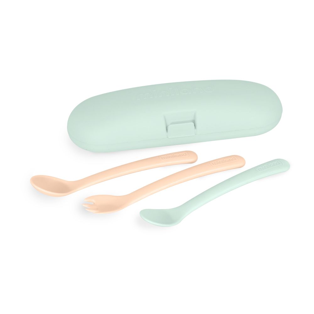 Miniland - Picneat Dreamland Children's Cutlery - 3 Pc Set