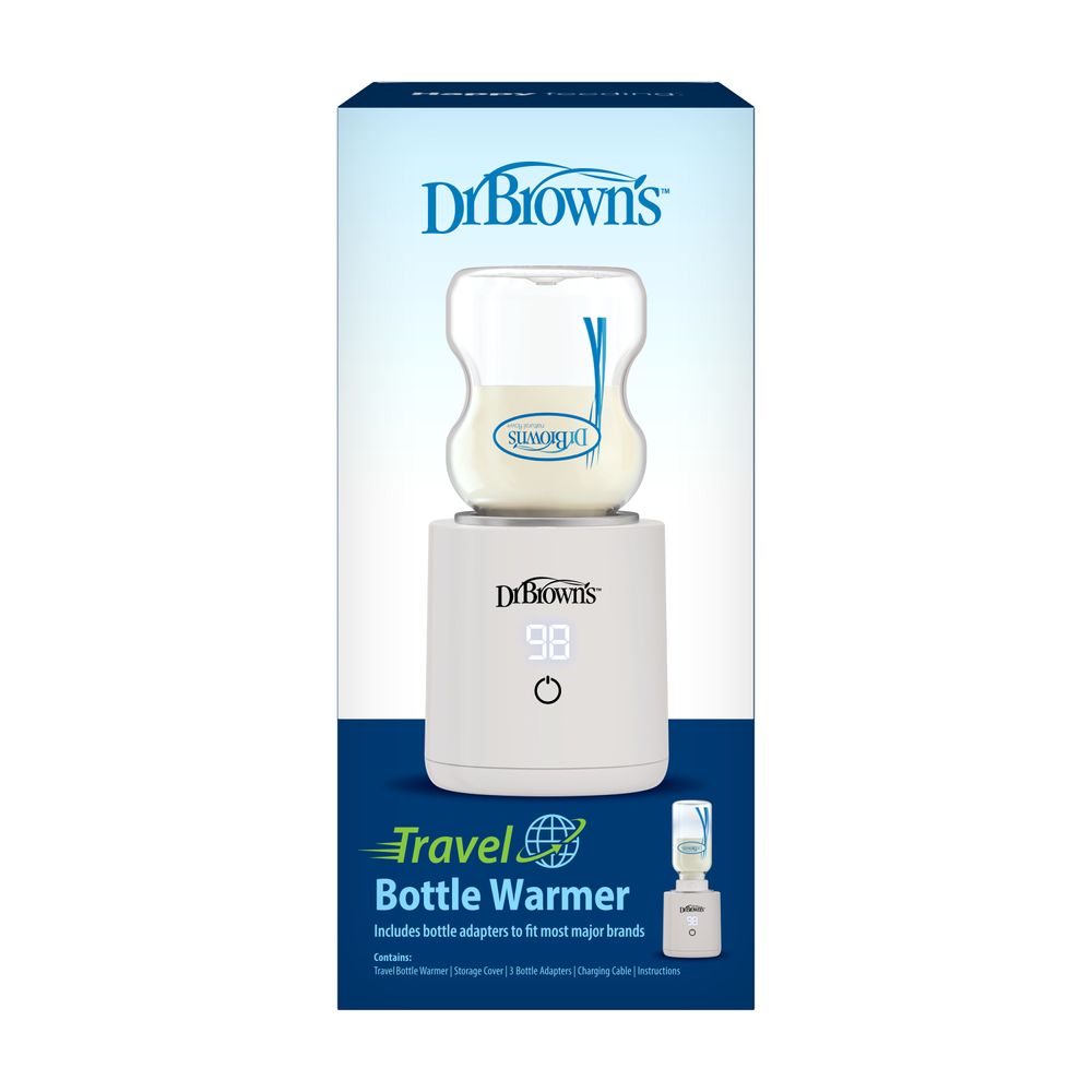 Dr. Brown's - Travel Bottle Warmer - White