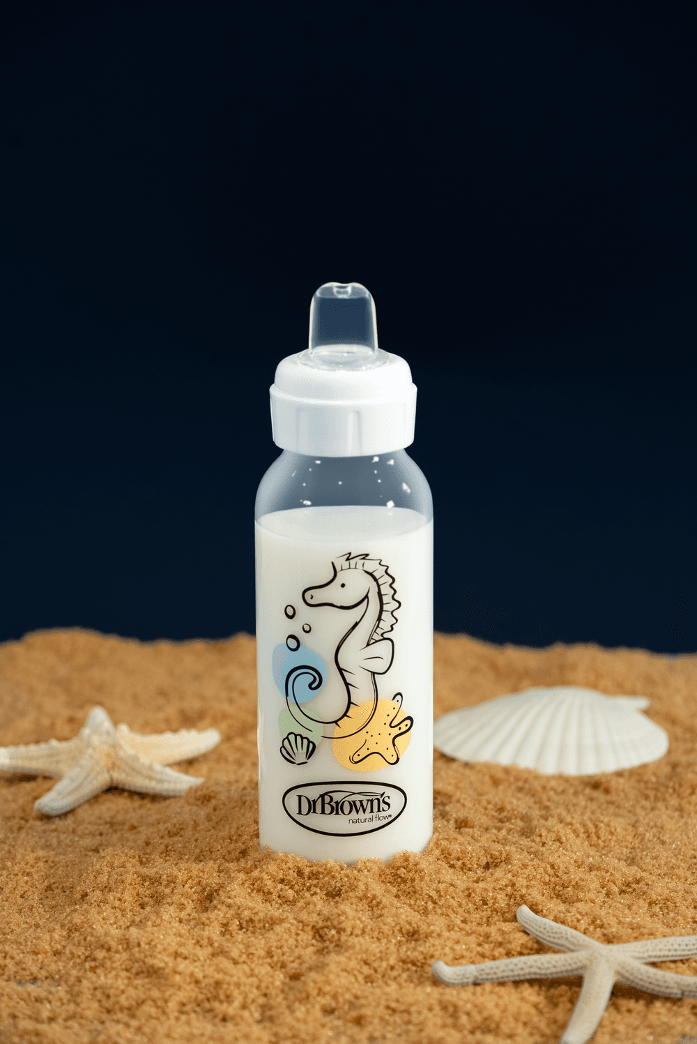 Dr. Brown's - Milestones Narrow Sippy Bottle - Clear