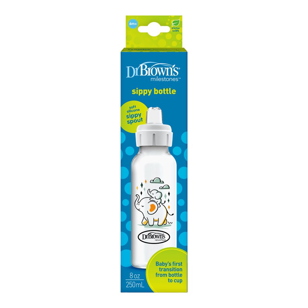 Dr. Browns - Milestones Narrow Sippy Bottle - 250 ml
